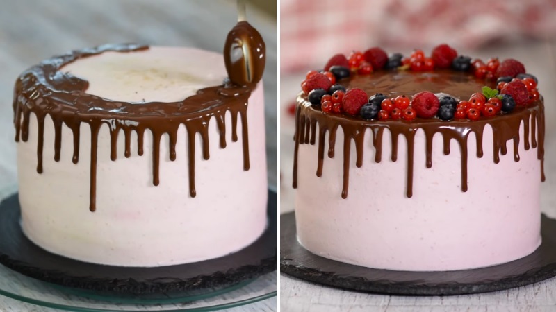 Как оформить торт Молочная девочка на день рождения