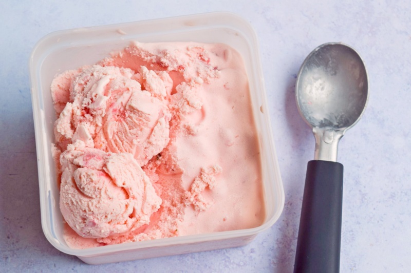 Клубничное мороженое рецепт пошагово с фото