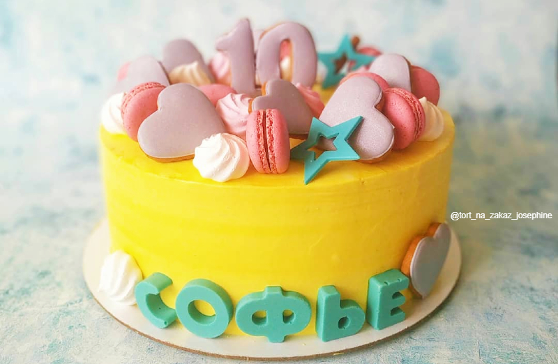 Фото тортиков на день рождения для девочки 11 лет