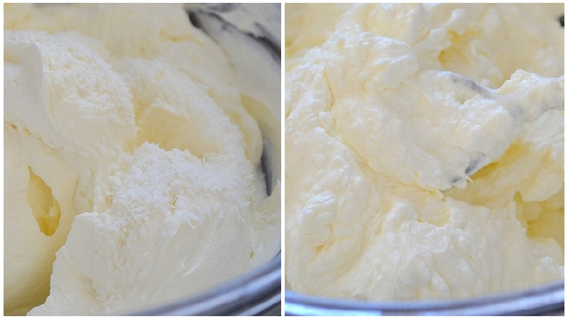 Как сделать кокосовый крем чиз на сливках