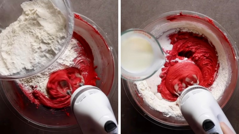 Торт Красный бархат пошаговый рецепт с фото