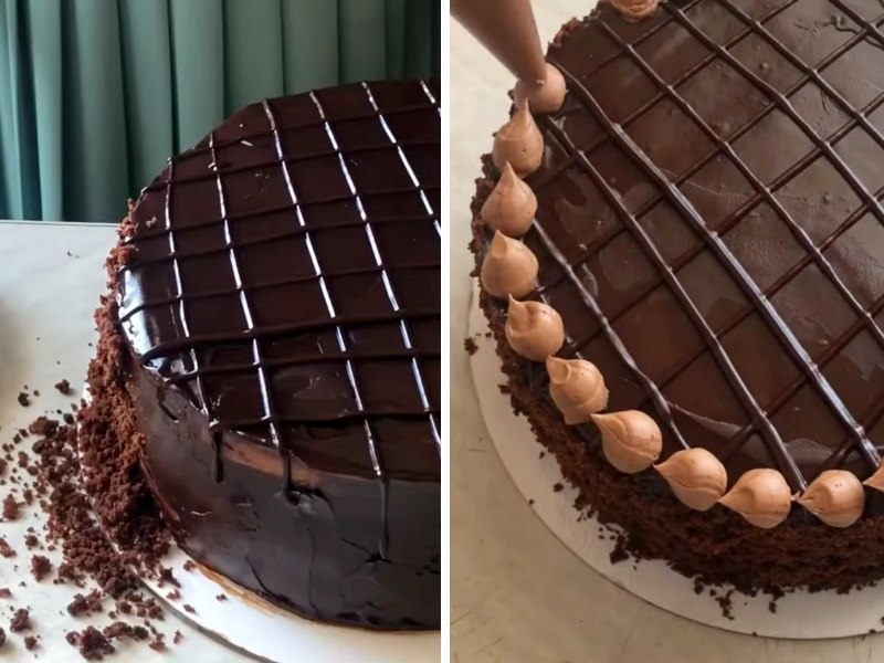шоколадный тортик