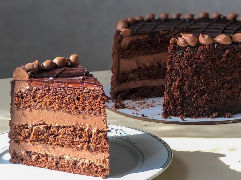 Шоколадный торт «Пражский»