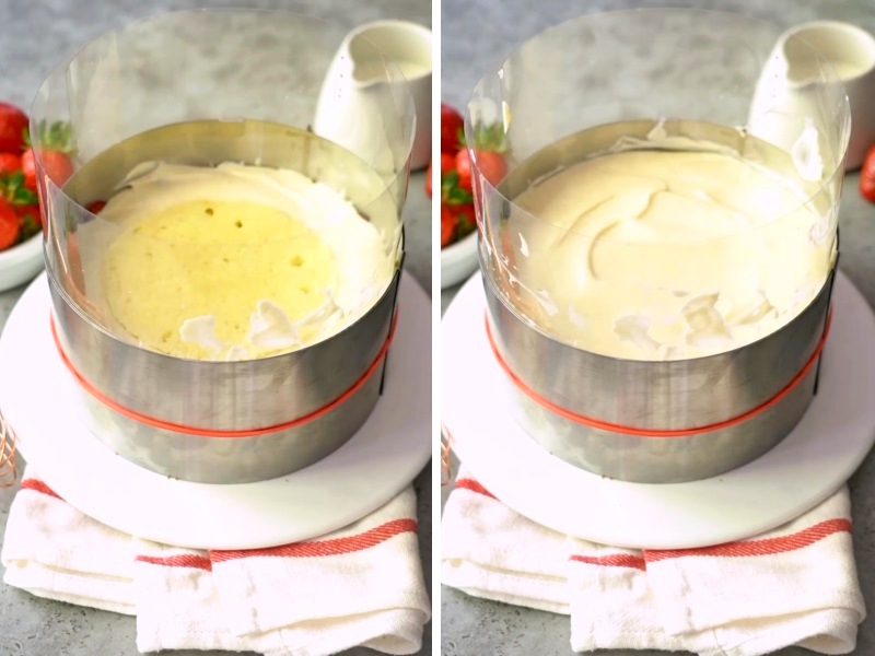 Торт Фрезье рецепт с желатином