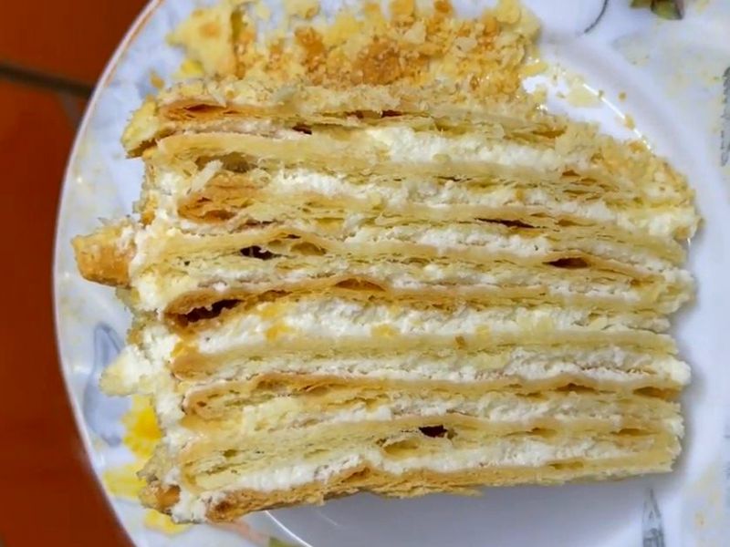 Рецепт торта «Наполеон» пошагово